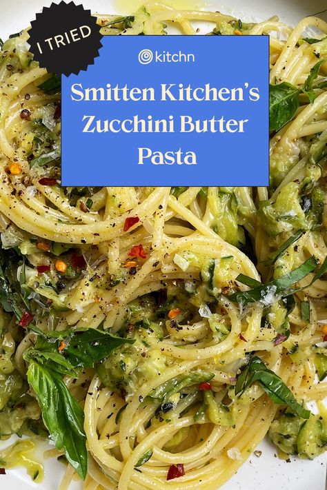 Smitten Kitchen Zucchini Butter Pasta, Zucchini And Pasta Recipes Healthy, Summer Zucchini Pasta, Zucchini Butter Spaghetti, Squash And Zucchini Pasta Recipes, Roasted Zucchini Pasta, Caramelized Zucchini Pasta, Zucchini Basil Pasta, Zucchini Pasta Sauce Recipes