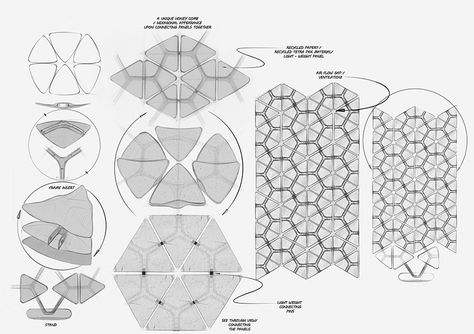 Kinetic Architecture, Woven Image, Space Dividers, Digital Fabrication, Parametric Design, Concept Development, Modular System, Acoustic Panels, Facade Design