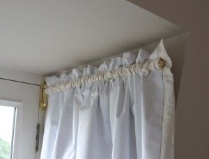 Dormer Rods and Made to Measure Silk Curtains with blackout lining Curtain Treatments, House Attic, Closet Curtain, Curtains Behind Bed, Dormer Window, Cottage Curtains, Headboard Curtains, Homemade Curtains, Scottish House