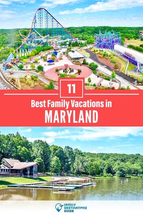 Need a little inspiration for a getaway to Maryland with kids? Planning a family trip to MD and want ideas for the top vacation spots and areas? We’re FamilyDestinationsGuide, and we’re here to help: Discover the best family vacations in Maryland - so you get memories that last a lifetime! #maryland #marylandvacation #marylandwithkids #marylandfamilyvacation #familyvacation Maryland Vacation Ideas, Maryland Day Trips, Family Friendly Vacation Destinations, Best Family Beaches, Family Summer Vacation, Family Vacation Spots, Family Friendly Resorts, Best Family Vacations, Family Destinations