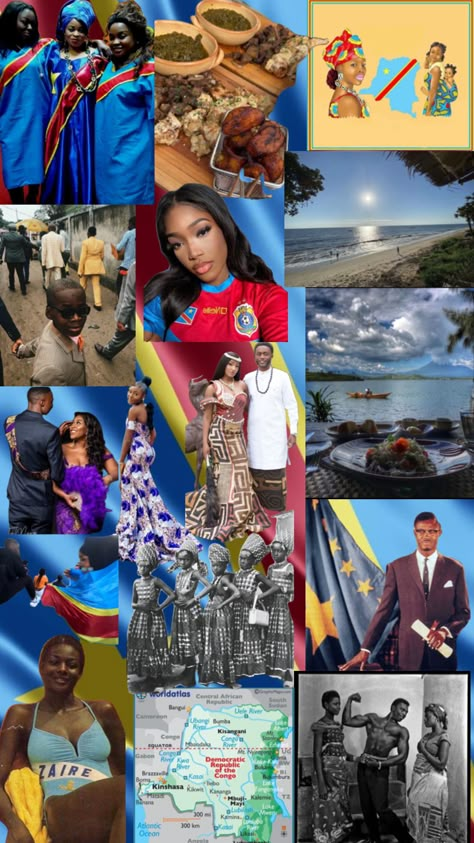 Languages Of Africa, Congo Flag, African History Truths, I Love Being Black, Culture Day, Dr Congo, Democratic Republic Of The Congo, Black Femininity, Africa Art