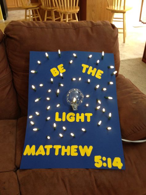 "Be the light" theme for classroom this year. Theme For Classroom, Jesus Is The Light, Vbs 2024, Kindergarten Curriculum, Back To School Bulletin Boards, Vbs Ideas, French Classroom, Be The Light, School Bulletin Boards