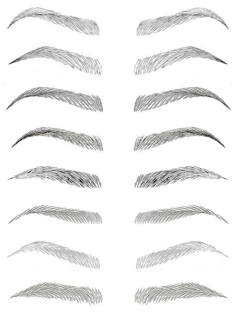 Brow Shaping Tutorial, Eyebrow Images, Mircoblading Eyebrows, Types Of Eyebrows, Permanente Make-up, Membentuk Alis, Bentuk Alis, Face Ideas, Tweezing Eyebrows