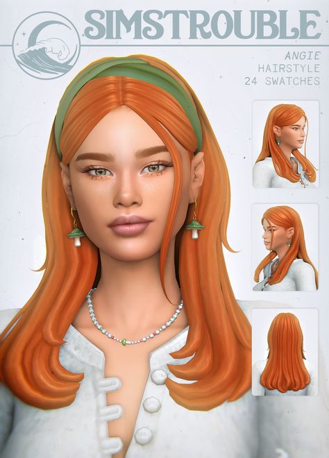 Sims 4 Cc Hair Headband, Sims 4 Cc Maxis Match Not So Berry, Sims4 Cc Tumblr, Sims 4 Cc Hair With Headband, Sims 4 Headband Hair, Sims 4 Headband Cc, Sims 4 Cc Headband, Sims 4 Headband, Sims Outfits