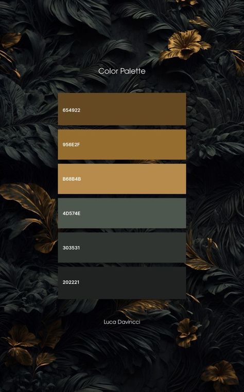 Black Gold Cream Color Palette, Black Leather Color Palette, Black Color Palate, Colour Palettes With Black, Black Brown Gold Color Palette, Ebony Color Palette, Black Brown Color Scheme, Black And Grey Color Scheme, Black And Gold Branding Mood Boards