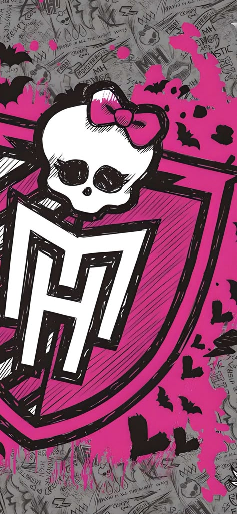 Monster High Logo, Monster High House, Monster High Aesthetic, Monster High G3, Arte Monster High, Monster High Pictures, Gothic Wallpaper, Childhood Shows, High Aesthetic