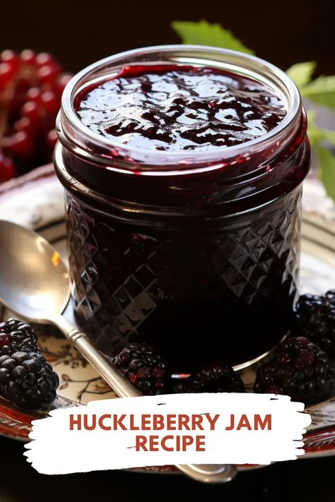 Huckleberry Jam Recipe – Hungarian Chef Huckleberry Habanero Jam, Canned Huckleberry Jam, Canning Huckleberry Syrup, Huckleberry Jalapeno Jelly, Huckleberry Canning Recipes, Huckleberry Freezer Jam Recipe, Huckleberry Jam Recipe Canning, Huckleberry Jelly Recipe, Fresh Huckleberry Recipes