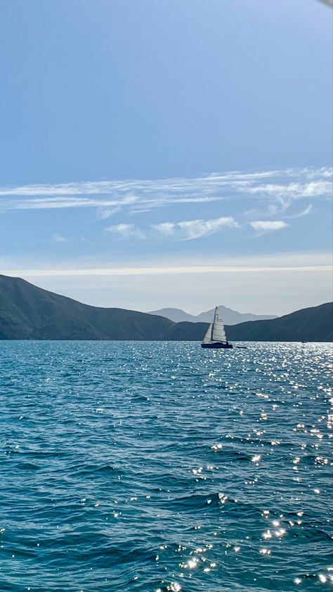 Marlborough Sounds summer in New Zealand. #summer #swimming #ocean #boatlife New Zealand Summer, Nz Summer, Marlborough New Zealand, Swimming Ocean, Marlborough Sounds, Tela Iphone, Summer Energy, Ocean Girl, Summer Swimming