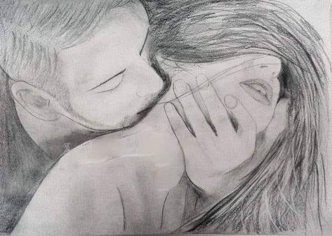 Sketches Of Love Passion, Pencil Art Love, Drawing Dance, Wedding Wallpaper, Romantic Artwork, Romantic Drawing, Quotes Wedding, Image Couple, Soulmate Sketch