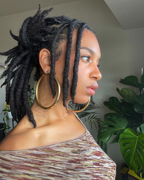 Loc Care, Thick Locs, Hair Facts, Loc Inspiration, Dreads Girl, Beautiful Locs, Beautiful Dreadlocks, Short Locs Hairstyles, Big Twist