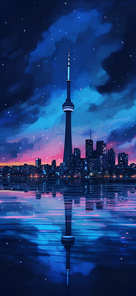 4k wallpaper iphone - zicxa_photos Blue Scenery Aesthetic, Canada Wallpaper Aesthetic, Cn Tower Wallpaper, Blue Neon Aesthetic Wallpaper, Cn Tower Aesthetic, 8k Wallpaper Iphone Aesthetic, Dark Blue Wallpaper Iphone, Dark Blue Wallpaper Aesthetic, Toronto Wallpaper