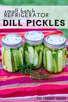 Garden Cucumbers, Refrigerator Dill Pickles, Refrigerator Pickles Dill, Dill Pickle Recipe, Canning Pickles, Cucumber Dill, Canning Recipe, Summer Sides, Refrigerator Pickles