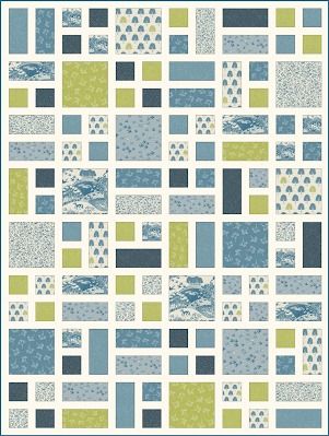 Quilt Inspiration: Free Pattern Day: Scrap quilts! (pt 2) Patchwork Quilt Bedroom, Quilt Bedroom, Panel Quilt Patterns, Stained Glass Quilt, Layer Cake Quilts, Quilt Pattern Download, Quick Quilt, Fat Quarter Quilt, Baby Quilt Patterns