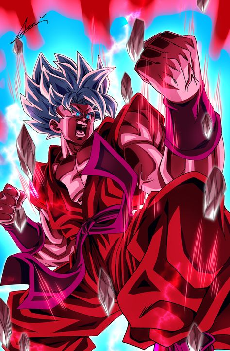 Super Saiyan Blue Kaioken, Dragon Ball Z Iphone Wallpaper, Dragon Z, Dragon Ball Wallpaper Iphone, Dragon Ball Super Wallpapers, Dragon Ball Super Artwork, Dragon Ball Art Goku, Dragon Ball Super Art, Dragon Ball Super Goku