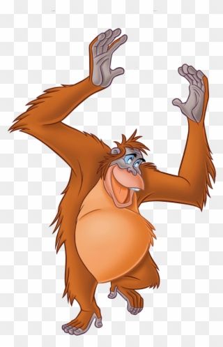 Jungle Book King Louie, Jungle Book Snake, King Louie Jungle Book, Jungle Book Characters, Book Png, Jungle Book Disney, Book Clip Art, Old King, Epoxy Art