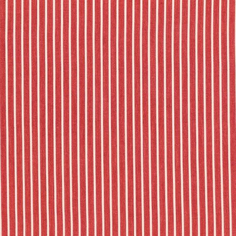 Edie Stripe | 71309 in Red | Schumacher Fabric | This small-scale stripe comes in a stunning rainbow of hues and has a slight faille that gives it a delightful crispness. Book Essentials, Flame Test, Schumacher Fabric, Stripe Fabric, Modern Fabric, Drapery Fabric, Striped Fabrics, Pattern Names, Red Fabric