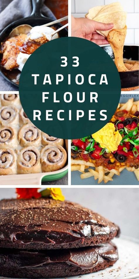 Recipes With Tapioca Flour, Recipes With Tapioca, Tapioca Flour Recipes, Gluten Free Gingerbread House, Healthy Muffins For Kids, Tapioca Recipes, Gluten Free Pita, Starch Foods, Gluten Free Vegetarian Recipes