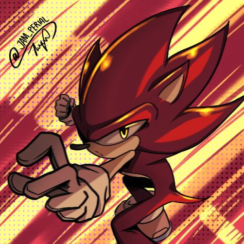 Fire Sonic The Hedgehog, Fire Sonic, Anime Powers, Sonic Fanart, Sonic The Movie, Sonic Videos, Cool Fire, Ball Drawing, Sonic Characters