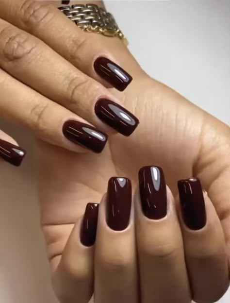 Maroon Brown Nails, Claret Nails, Brown Red Nails, Calm Nails, Brown Skin Nails, Red Brown Nails, Bordeaux Nails, Wine Nails, Nude Nail Designs