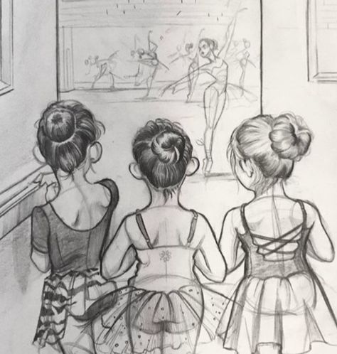 Ballet Drawings, Dancing Drawings, Ballet Art, Easy Drawings Sketches, Dance Art, Sketch Art, Book Art Drawings, Cool Art Drawings, Sketchbook Art Inspiration