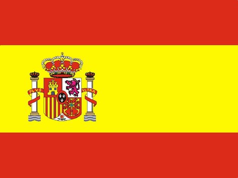 Spain Printable Flags, Pictures Of Flags, Spanish Flag, Spanish Flags, Portugal Flag, Spain Flag, Flag Printable, Flag Template, Spain Culture