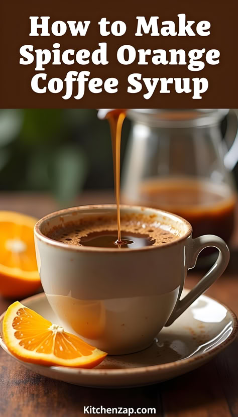 homemade coffee syrup recipe Diy Caramel Coffee Syrup, Banana Bread Coffee Syrup, Orange Coffee Syrup, Unique Coffee Syrups, Homemade Simple Syrup For Coffee, Healthy Coffee Syrup Recipe, Home Made Coffee Syrup, Coffee Syrup Recipe Homemade, Spiced Coffee Recipe