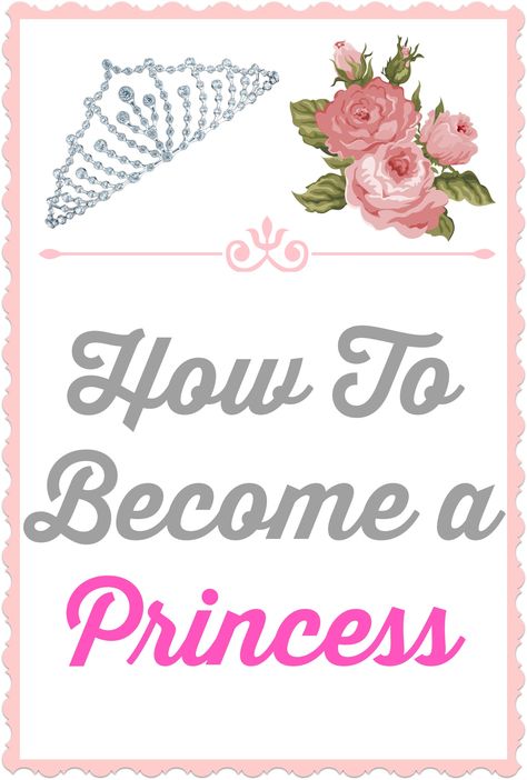 How To Become A Princess, Princess Training, English Journal, Princess Sign, Princess Activities, Royal Lifestyle, Disney Princess Outfits, Princess Diy, Real Princess