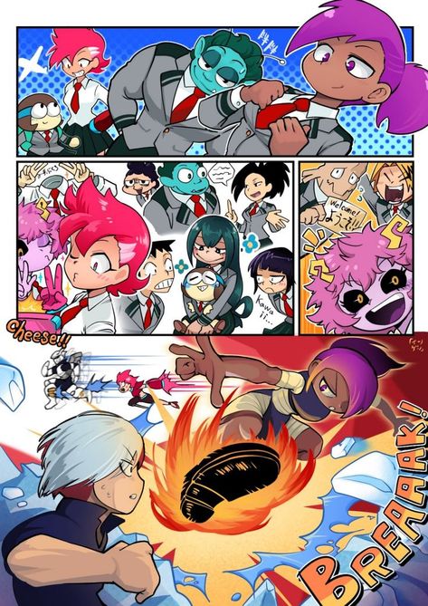 Ingen on Twitter: “My Hero Academia × OK K.O.! Let’s be Heroes” Cartoon Crossovers Fanart, Ok Ko Fanart, Ok Ko Cartoon Network, Ok Ko, Ok Ko Let's Be Heroes, Anime Vs Cartoon, Fandom Crossover, Hero Wallpaper, My Hero Academia Memes