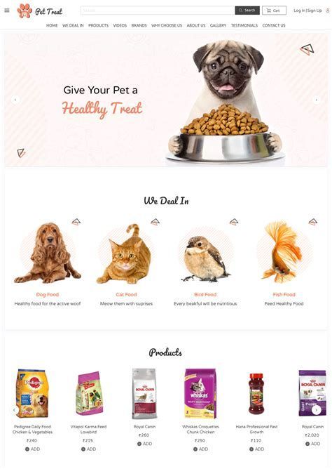 pet food website templates. There are any references about pet food website templates in here. you can look below. I hope this article about pet food website templates can be useful for you. Please remember that this article is for reference purposes only.#pet #food #website #templates Pet Websites, Food Website Design, Pet Food Store, Pet Food Shop, Pet Branding, Banner Design Inspiration, Dog Branding, Food Website, Web Layout Design