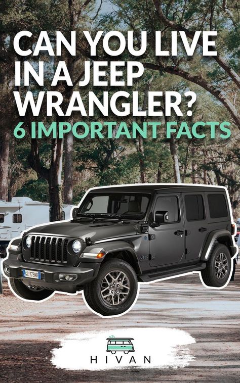 If you’re considering living in a Jeep Wrangler, there are several important factors to take into account. Living In A Jeep Wrangler, Important Facts, Jeep Life, Water Tank, Jeep Wrangler, Jeep, Suv Car, Canning, Water