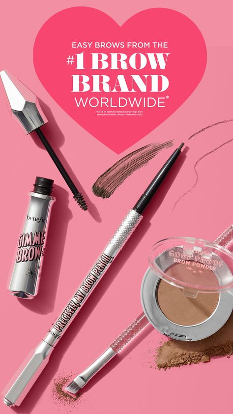 Eyebrow Gel Benefit, Soap Brows Product, Benefit Eyebrow Products, Benefit Cosmetics 24-hr Brow Setter Clear Eyebrow Gel, Benefit Cosmetics Brow, Benefit Gimme Brow, Brow Products, Sparse Brows, Gimme Brow