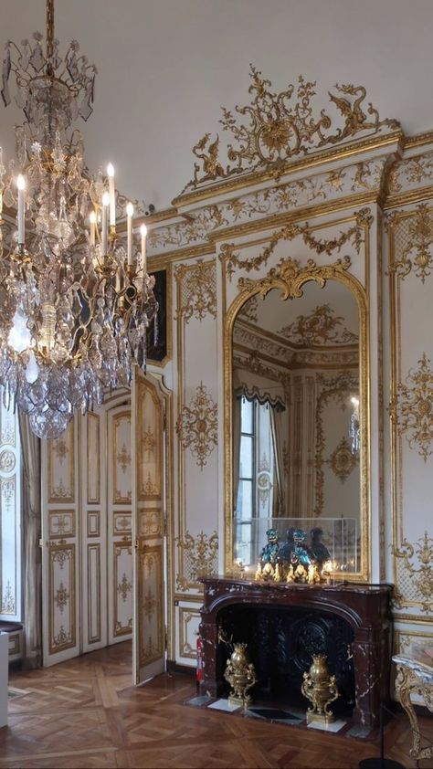 Rococo Architecture Exterior, Dafne Core, Classicism Interior, Heaven Aesthetic, Rococo Interior, Western Interior, Chateaux Interiors, Luxury Mansions Interior, Indian Home Design