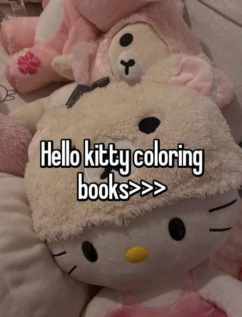 Cute Text Quotes, Hello Kitty Videos, Cat Coloring Book, Hello Kitty Themes, Bedroom Decor For Teen Girls, Hello Kitty Coloring, Hello Kitty Backgrounds, Pretty When You Cry, Hello Kitty Pictures