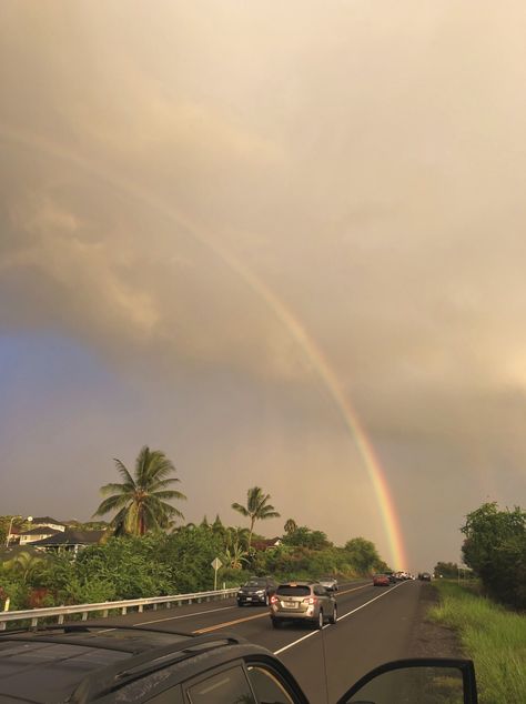 Oahu Aesthetic, Hawaii Photo Ideas, Hawaiian Aesthetic, Aesthetic Hawaii, Hawaii Rainbow, Island Aesthetic, Hawaii Aesthetic, Hawaii Honolulu, Hawaii Ocean