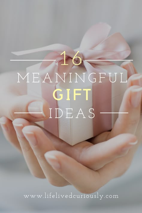 Forget the expensive and fancy gifts. Give something your friends and family will enjoy, learn something from, and will be pushed outside of their comfort zone with. Here are 16 meaningful gift ideas & some helpful gift giving tips! Diy Meaningful Gifts, Beauty Tattoo Ideas, Gifts For Girls Birthday, Best Friend Birthday Gift Ideas, Friend Birthday Gift Ideas, Tattoo After Care, Tattoo Ideas Unique, Small Birthday Gifts, Meaningful Gift Ideas