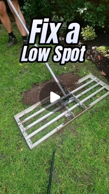 How To Level Yard, Leveling Yard, Lawn Leveling, Seeding Lawn, Garden Services, Garden Yard, Lawn Garden, Fix It, Lawn