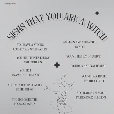 Do you feel any of these? You’re probably a witch. Signs You Might Be A Witch, Physical Signs Youre A Witch, Signs Of Being A Witch, How To Know If Youre A Witch, How To Know If Your A Witch, Signs That You Are A Witch, How To Tell If Your A Witch, Are You A Witch, Signs You Are A Witch