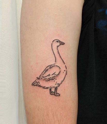 Goose Tattoos, Goose Drawing, Goose Tattoo, Raccoon Tattoo, Ducky Duck, Duck Tattoos, Hunting Tattoos, Tattoo Prices, Sketch Tattoo Design