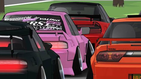 Jdm Art, Fr Legends, Jdm Wallpaper, Pimped Out Cars, Best Jdm Cars, Drifting Cars, Street Racing, Car Games, Car Drawings