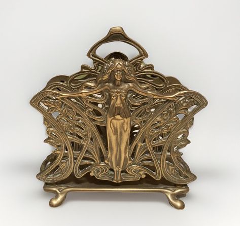 VINTAGE ART NOUVEAU / ARTS + CRAFTS BRASS BUTTERFLY LADY - LETTER RACK - DESK TOP. Good vintage condition. Some age related patina - please see photos . Nice heavy weight - beautiful flowing design . Measures-17cm height c 17cm width x 11.5cm depth . 2 areas of 3cm for letters . A great piece for a vintage styled home office . Thanks for looking !! Butterfly Lady, Brass Butterfly, Letter Rack, Desk Top, Heavy Weight, Vintage Art, Decorative Accessories, Art Nouveau, Furniture Diy