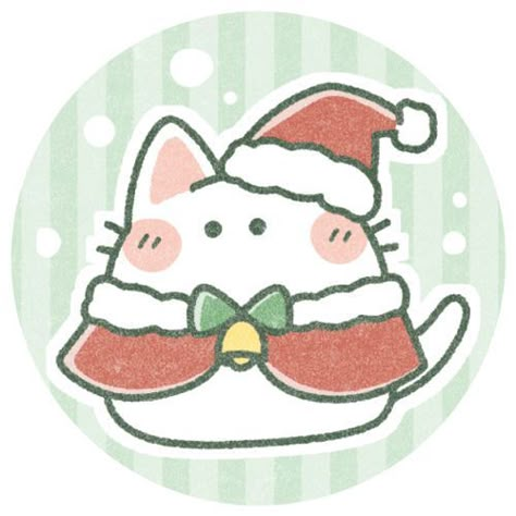 Christmas Animal Drawings, Cute Santa Drawing, Christmas Cat Drawing, Christmas Cat Art, Princess Drawing, Drawing For Children, Aesthetic Art Anime, Arte Aesthetic, Christmas Sketch