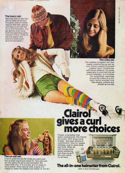 Vintage Hair Adverts: 1960s-70s Products, Styles and Tragic Cuts | Retro Beauty, Retro Ads, Old Magazines, Old Ads, Vintage Hair, Retro Hairstyles, Magazine Ads, Vintage Magazines, Magazine Layout