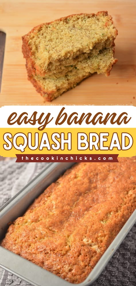 Baking With Summer Squash, Banana Squash Recipes Baking, Gluten Free Summer Squash Recipes, Banana Squash Bread, Summer Squash Recipes Bread, Freezer Squash Recipes, Gluten Free Squash Bread, Squash Muffins Yellow, Yellow Summer Squash Bread