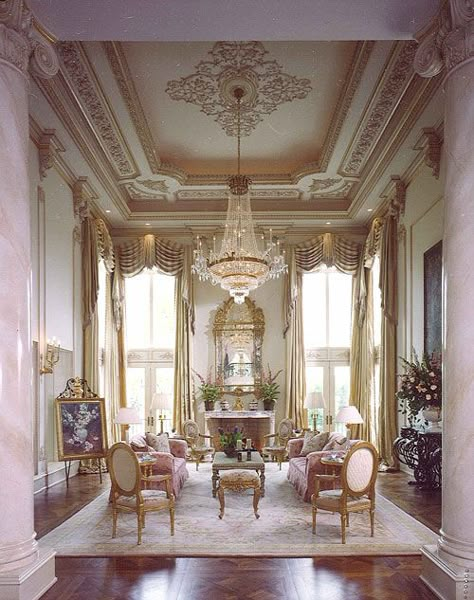 Drawing room - Room Setting Louis XV | via Mastour Galleries Palace Interior, Room Setting, Elegant Living Room, Elegant Living, Elegant Interiors, Style At Home, Drawing Room, Elegant Homes, Luxury Home Decor