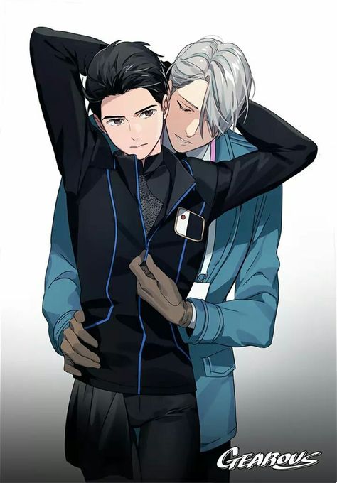 Ice Images, Yuri On Ice Comic, Katsuki Yuri, Victor Nikiforov, Yuri Katsuki, Yuri Plisetsky, Film Anime, Bd Comics, 5 Anime