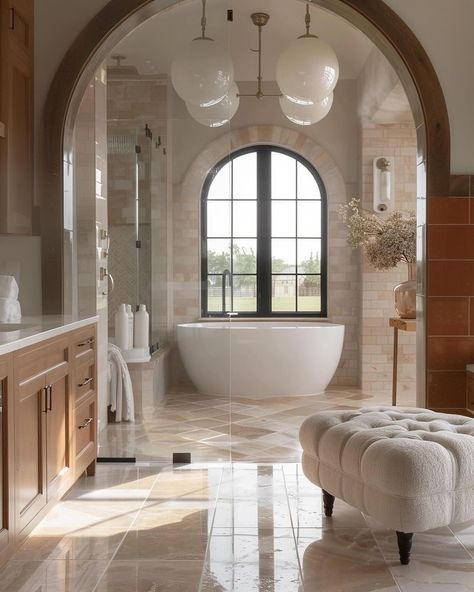 Modern French Country Bathroom, Medditeranean Style Home, Types Of Shades, Italian Bathroom Design, Steampunk Home Decor, Italian Bathroom, French Country Bathroom, Apricot Color, Futuristic Home