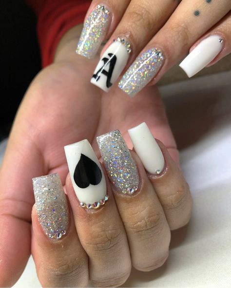 Boyfriend Name On Nails, Name On Nails Boyfriends, Nails With Boyfriends Name, Name On Nails, Bf Nails, Boyfriend Nails, Boyfriend Names, Leg Tattoo Men, Cute Acrylic Nail Designs