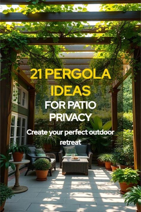 pergola patio curtains ideas for patio privacy Unique Pergola Ideas, Backyard Privacy Overhead, Privacy Deck Ideas, Deck With Privacy Wall And Pergola, Corner Pergola Ideas Privacy Screens, Small Pergola Ideas, Patio Cover Ideas, Backyard Pergola Ideas, Pergola Ideas