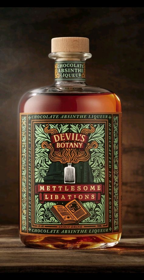 Bourbon Label Design, Whisky Label Design, Weird Packaging, Vintage Alcohol Labels, Elderflower Liquor, Home Cellar, Retro Mood Board, Liquor Design, Cocktail Packaging