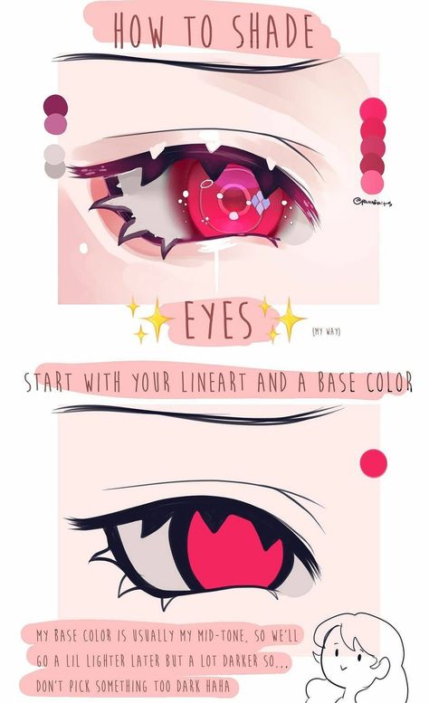 Eye Coloring Reference, Digital Eye Drawing Tutorial, Eye Tutorial Coloring, How To Draw Eyeshadow, How To Shade Glass Digital, How To Colour Eyes Digitally, On The Phone Pose Reference, How To Shade Ibispaint, How To Color Eyes Ibispaint